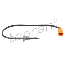 TOPRAN Sensor, exhaust gas temperature  after EGR cooler, with cable, with heat shield pipe, 638 570, 059906088BB, 059906088CM, 059906088CT