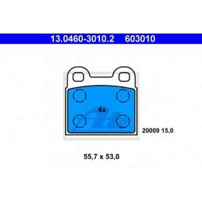 Brake Pad Set, disc brake ATE 13.0460-7330.2