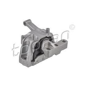 TOPRAN Engine Mounting  Right, Rubber-Metal Mount, 117 398, 5N0199262F, 5N0199262G, 5N019926L