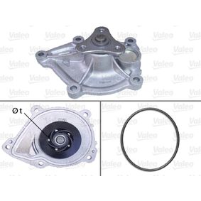 VALEO Water Pump  with lid, with gaskets/seals, 506914, 11517550484, 11517648827, 11518604888, 1201H8, 9801573380